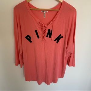 Pink size large shirt very good used condition.